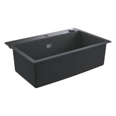 GROHE Évier en composite K700 31652AP0 A encastrer 1 bac sans égouttoir 78x51 cm granite - vue 2