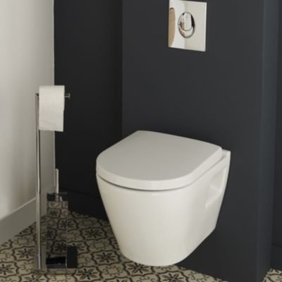 WC encastré GROHE Céramique Réservoir Abattant frein de chute alpin 39595000 - vue 2