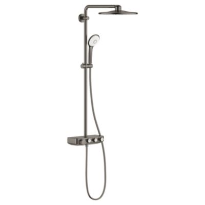 GROHE Colonne de douche XXL thermostatique Euphoria SmartControl System 310 Hard Graphite brossé 26507AL0