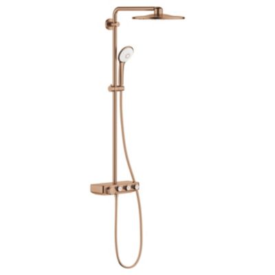 GROHE Colonne de douche thermostatique Euphoria SmartControl System 310 Warm sunset brossé 26507DL0