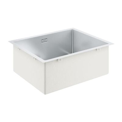 Evier encastrable inox GROHE K700 60-S 55/45 1 bac AISI 304 1 mm sans egouttoir