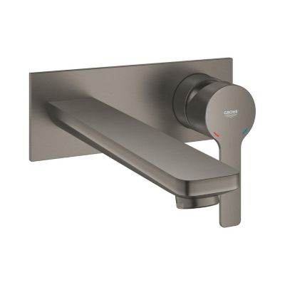 Mitigeur mural Lineare monocommande 2 trous lavabo GROHE Taille Hard Brossé