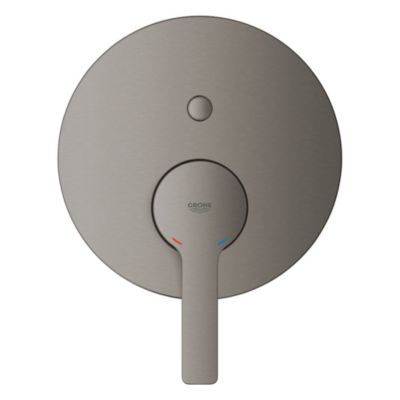 GROHE Mitigeur bain-douche monocommande 2 sorties avec inverseur Lineare - Hard Graphite brossé