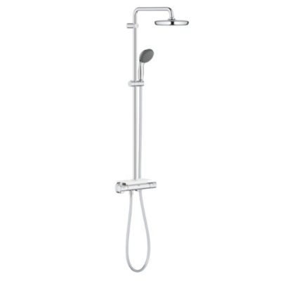 GROHE Colonne de douche avec mitigeur thermostatique Vitalio Start System 210 mm chromé 26814001 - vue 2