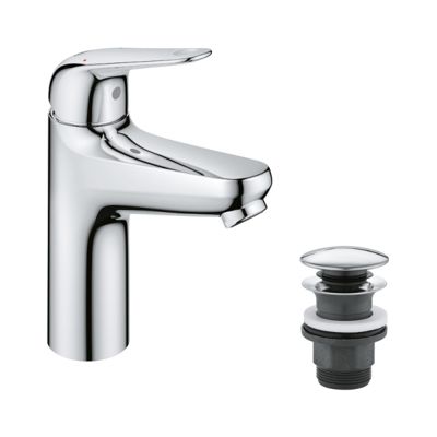 Mitigeur lavabo GROHE Swift avec vidage Push open chromé S