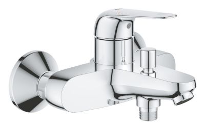 Mitigeur monocommande baindouche GROHE Swift 24335001 Chromé Montage mural apparent - vue 2