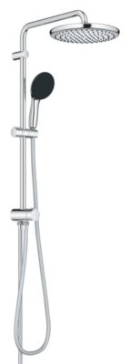 Colonne de douche avec inverseur manuel Economie d'eau GROHE Vitalio Start System 250 Chromé 26680001 - vue 1