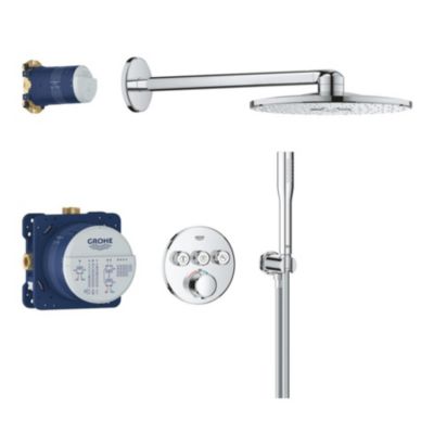 GROHE SmartControl Pack douche encastrée + Vitalio SmartActive 310 Chromé 34874000