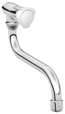 Robinetterie d'évier COSTA bec orientable GROHE 30484 001 - vue 2