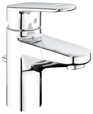 Mitigeur de lavabo GROHE Europlus Douchette extractible Chromé Taille