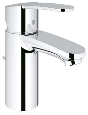 GROHE Mitigeur lavabo Eurostyle Cosmopolitan Bec fixe Limiteur de température ajustable Economie deau Chrome Taille