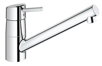 Mitigeur d'évier Grohe Concetto Robinet bec fixe Chrome