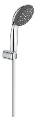 Ensemble de douche support + douchette chromé Vitalio Start 100 2 jets Grohe