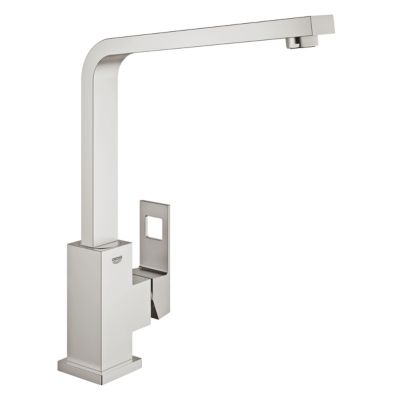 Eurocube Mitigeur monocommande de cuisine finition supersteel GROHE 31255DC0