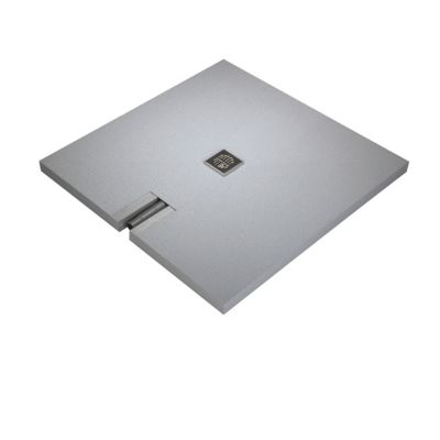 Receveur à  carreler évacuation intégrale 120 cm