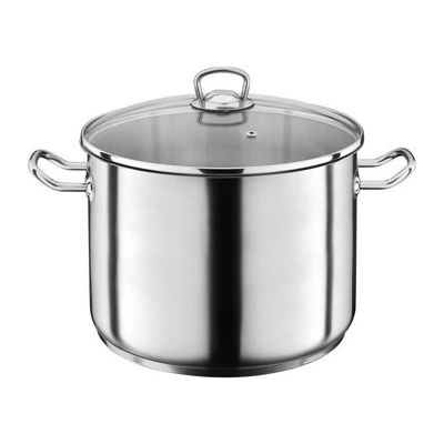 GSW Marmite traiteur en acier inoxydable - 17 L - Tous feux dont induction Gris - vue 3