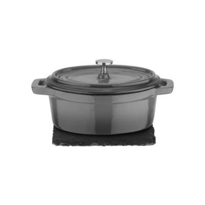 GSW Mini Cocotte - 718301 - Fonte dacier massive - Induction Gris - vue 3