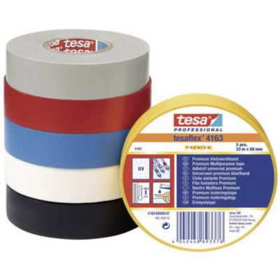 Ruban isolant tesaflex 4163 tesa 04163 00009 92 33 x 38 mm