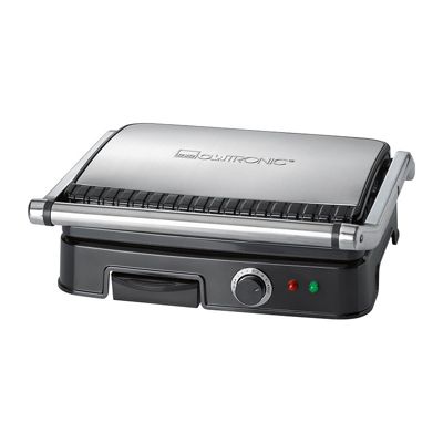 Clatronic Plancha gril et panini KG 3487 Noir - vue 3