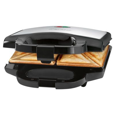 Clatronic Appareil à Sandwich et Croque-Monsieur ST3778 Gris - vue 4