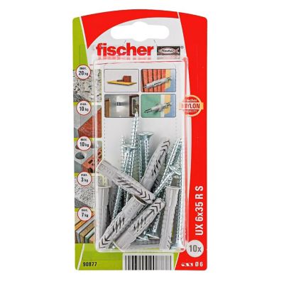 Fischer 090877 UX 6 x 35 R K NV Cheville universelle 35 mm 1 set - vue 3