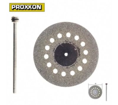 Disque diamant ventilé 38 mm sur tige 28846 PROXXON