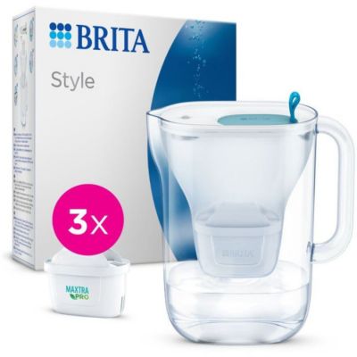 Brita style carafe filtrante 2 4 inclus 3 filtres maxtra pro 'adapte à la porte du réfrigérateur 1051127 - vue 2