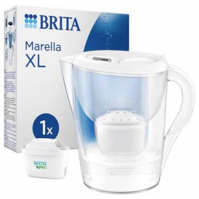 Brita Marella XL 12527 - Set de filtration 3,5 L avec cartouche MAXTRA Pro blanc