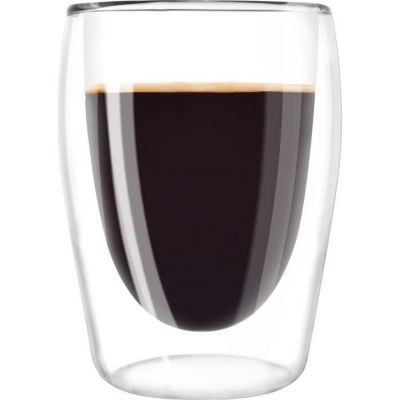 Verres borosilicate MELITTA Lot de 2 200 ml double paroi transparent