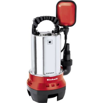 Pompe submersible eaux usées Einhell GC DP 6315 N débit 17 000 /h inox