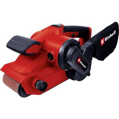 Ponceuse à bande TC-BS 8038 800 W, vitesse 380 m/min, bande 533 x 76 mm