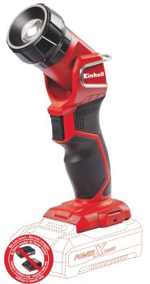 Einhell Lampe torche sans fil te cl 18 Li h Solo Power X Change 18V Flux lumineux : 280 lm Jusqu'à 32h d'autonomie 1 led Livré sans Batterie ni Chargeur - vue 2