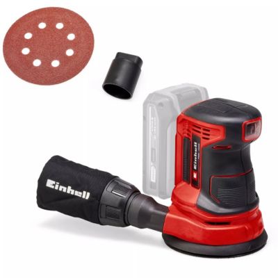 Ponceuse Excentrique Einhell TE-RS 18 Li – 18V, Variateur Électronique, Système Auto-Agrippant - vue 4