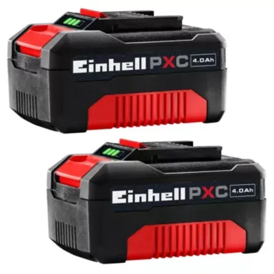 Einhell Double batterie 2 x 4 0 Ah Twinpack Power X Change Lithium Ion 18 V pour tous les appareils Einhell Power X Change - vue 2