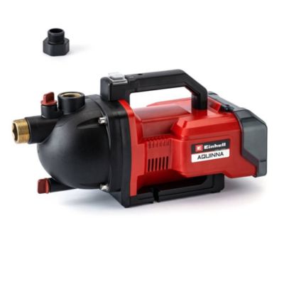 Einhell Pompe d'arrosage sans fil AQUINNA 3630 Solo Power X Change 36V bouchons de remplissage et de purge protection thermique poignée de transport Livré sans Batterie ni Chargeur - vue 2