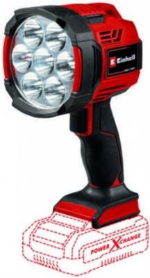Einhell Lampe torche sans fil TE-CL 18/2500 LiAC - 7 LED - 2 500 lumens - 6500 K - sans batterie