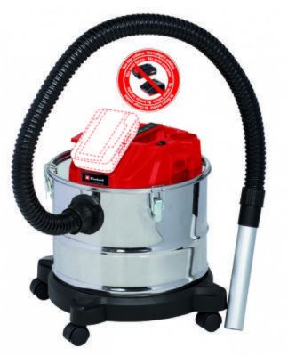 Aspirateur à Cendres Sans Fil Einhell TE-AV 18/15 Li C-Solo – 15 L, 100 mbar - vue 4