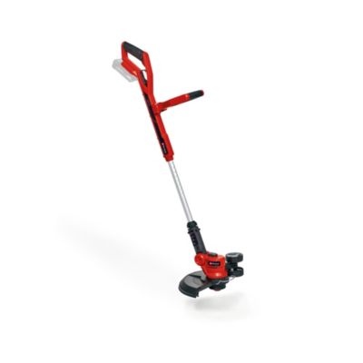 Einhell Coupe bordures sans fil GE CT 1830 Li Solo Power X Change 18V largeur de coupe 30 cm bloc moteur pivotant à 90° et inclinable avec bobine de fil Livré sans Batterie et sans Chargeur