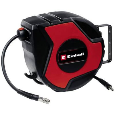 Enrouleur de tuyau d'air comprimé TC-PH 150, 15 m + 1,5 m, pression max. 16 bar.
