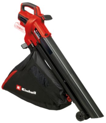 Einhell Aspirateur souffleur de feuilles sans fil VENTURRO 18210 Power X Change Sac collecteur 45 soufflage Jusqu’à 210 kmh Livré Batterie ni Chargeur