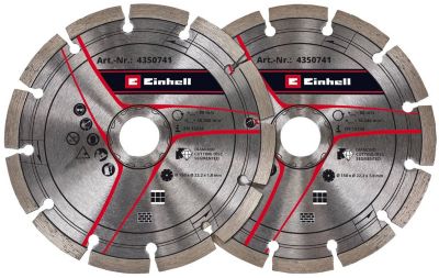 Kit de disques de coupe diamant 150mm - vue 4