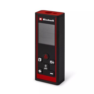 Einhell Télémètre laser TC-LD 60 R Portée 60 m Fonctions Pythagore et repérage Mémoire 20 mesures Noir - vue 7