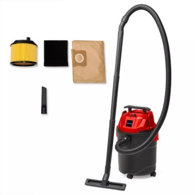 Einhell Aspirateur eaux et poussières tc vc 1820 1 cuve de 20 capacité d'aspiration de 180 mbar Livré avec buses filtres et sac - vue 2