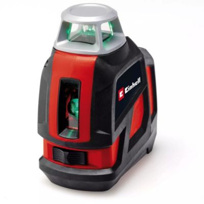 Einhell Niveau laser en croix TE-LL 360 G - portée 40 m - laser vert - auto-nivelant