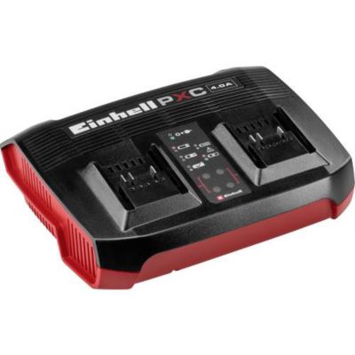 Chargeur double rapide ? Power X Twincharger 18 V 2 ports LED recharge simultanée