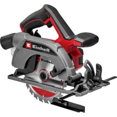 Einhell Scie circulaire portative sans fil - TE-CS 18/165-2 Li - D. 165 mm - 18 V - Profondeur 57 mm - Angle réglable