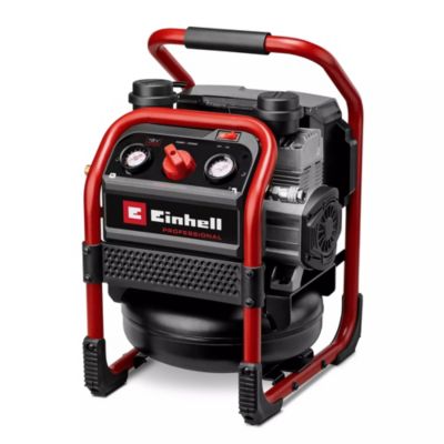 Einhell Compresseur sans fil SILENZZO 18/160 - 18V - 160L/min - 8 bar - cuve 6L - 70dB - sans batterie