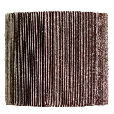 Brosse à bandes abrasives ? 120 x 100 mm ? Grain P80 ? Pour métal et bois ? Compatible TP BR 1832 Li BL