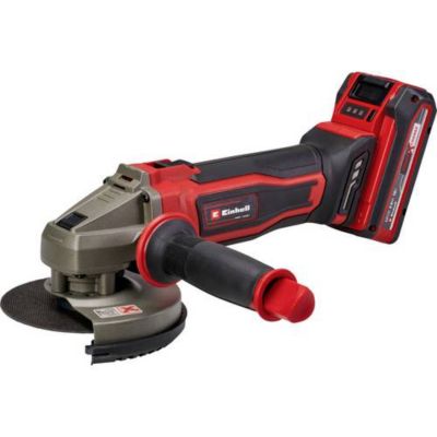 Einhell Meuleuse d’angle sans fil TE AG 18125 2 Li 1 x 4 0 Ah Power X Change 18 V disques Ø 125 mm profondeur de coupe 33 mm protection de coupe sans disque de coupe avec batterie 4 0 Ah - vue 4