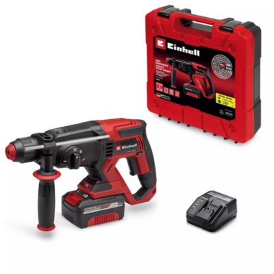 Einhell Marteau Perforateur sans fil TE HD 1820 Li PXC 18V 18 J SDS Plus Livré avec Batterie 40Ah+ et Chargeur - vue 4